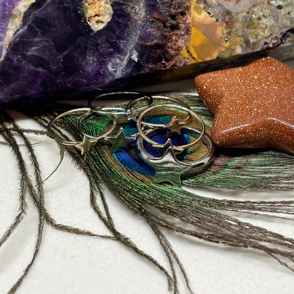 Star Stacking Ring Set (6 pcs) - Picture 3 of 3